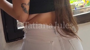Noche buena con Tatiana Jules y su enorme culo