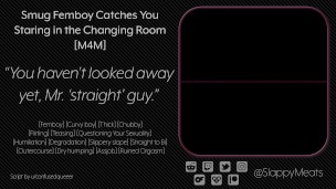 [M4M] Smug Femboy Catches You Staring in the Changing Room - Audio
