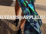 152 milf in dress and high heels  jerks off boyfriend OnlyFans @ Appleliu-76 4/16