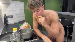 Rice, Chicken Nuggets, Naked Cooking