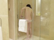 清楚な教え子のラグジュアリーホテルでの入浴＆シャワーシーン 9/16