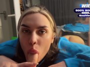 My best friend's girlfriend gave me an unforgettable blowjob while he went to the store 12/16