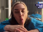 My best friend's girlfriend gave me an unforgettable blowjob while he went to the store 13/16