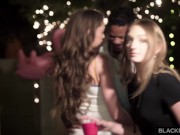 BLACKEDRAW Babes fucked in Gangbang 4/16