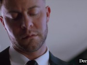 Deeper. Anal-curious submissive Vic gets her limits tested 7/16