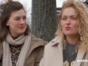 Ersties - Amanita und Sally D beim lesbischen Date mit Höhepunkt 15/16