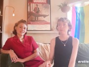 Ersties - Daphne Goes Down On Eve While They Are Outside 13/16