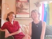 Ersties - Daphne Goes Down On Eve While They Are Outside 15/16