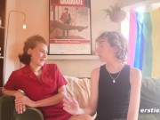 Ersties - Daphne Goes Down On Eve While They Are Outside 9/16