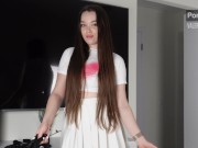 Stepsister teaches how to make money making porn. Fucked Valeria Sladkih 2/16