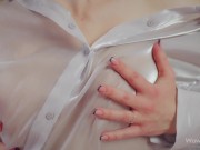 WOWGIRLS Beautiful model Diana Heaven rubbing her titties and pussy in front of the camera 2/16