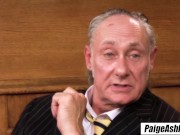 PAIGE ASHLEY Ben Dover Plows Her Tight Butthole 2/16