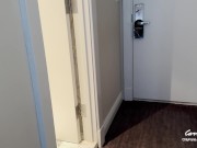 Step Mom caught Step Son jerking off and helps to cum quick on her pussy while her Husband is home 1/16