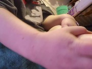 Foot Care - Day 8 - Pumice Stone, Lotion and a Silicone Sock 15/16