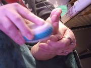 Foot Care - Day 8 - Pumice Stone, Lotion and a Silicone Sock 2/16