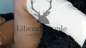 riding cock in front of my cuckold