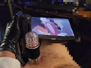 First time using auto masturbator  