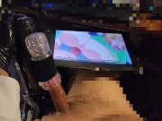 First time using auto masturbator  