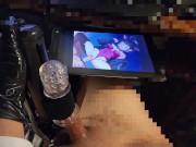 First time using auto masturbator  