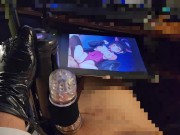 First time using auto masturbator  