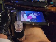 First time using auto masturbator  