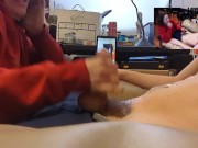 Heather Kane Laughs at How Quick his Balls Came! 13/16