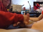 Heather Kane Laughs at How Quick his Balls Came! 8/16