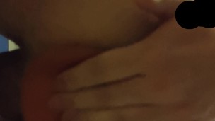 Full 16 inch anal plug in my ass