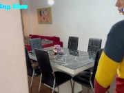 Argentine real estate employee shows me an apartment, gets horny and fucks me until she finishes 2/16