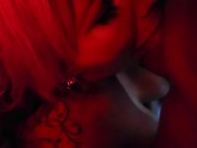 Daddys  cumming HUGE load all over my Titties in the closet 7/16