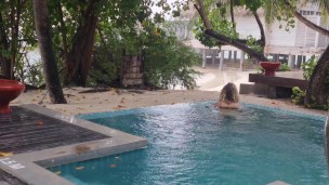 Moments Public Walk orgasm and squirt