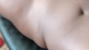 HOT HORNY EBONY showing off her BODY With BIG TITS