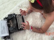 Deep-throat and double penetration on New Year's Eve. 1/16