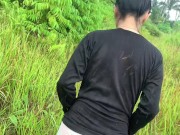 Pinay kantutan sa Gubat Kahit Umuulan - with Girlfriend 1/16