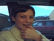 Teen Katy takes a DP from Ben Dover and Pascal 2/16