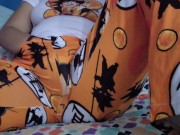 He masturbates in his pajamas, the fever gets the better of him 1/16