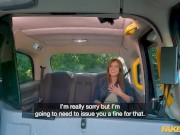 Fake Taxi Sexy innocent looking brunette caught smoking in the taxi and needs to pay 4/16
