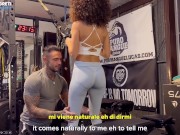 VENGO SCOPATA IN PALESTRA dal il mio PERSONAL TRAINER LUCAS PERACCHI, mi scopa fortissimo 11/16