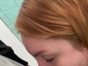 Blowjob during house inspection 14/16