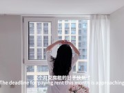 美女作家以性交租！被房东先生无套抽插口爆吞精！完整版请关注我的fansly或者推特进电报群哦！ 1/16