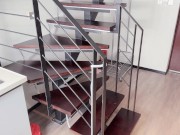 美女作家以性交租！被房东先生无套抽插口爆吞精！完整版请关注我的fansly或者推特进电报群哦！ 15/16