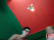 The Old Nympho Eloide Was Pussy & Face Fucked By Younger Men! 12/16