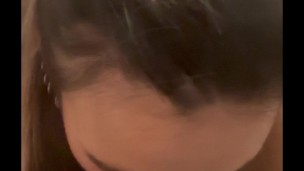 I love that she gives me a blowjob