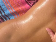 153 beach oil massage and jerk off cumshot OnlyFans @ Appleliu-76 8/16