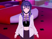 Koshimizu Toru and I have intense sex at a love hotel. - Nijisanji VTuber Hentai 1/16