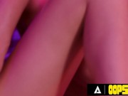 OOPSIE - Lesbian Rivals Settle Score With WET ROUGH STRAP-ON 3-WAY 16/16