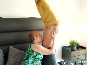 What Happens When A Lucky Guy Catches His Friend's Gilf, He Fucks Her 4/16