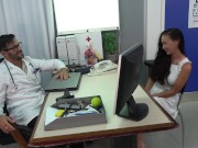 Pervert huge cock doctor Nick Moreno cums inside my pussy at hospital 2/16