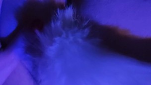 Male virgin pussy and cock in chastity cage (Mistress will fuck her soon)