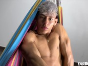 Nathan Hughes is yet another new model we had pleasure to work with. Athletic muscular Nathan has nice muscles he does not he 7/16